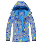 WildSurfer Parent Children Skiing Jacket Winter Men Women Boys Girls Ski Windproof Warm Snow Jackets Child Snowboard Suits W301