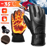 2019 Men's Ski Gloves Fleece Snowboard Gloves Snowmobile Motorcycle Riding Winter Gloves Windproof Waterproof Unisex Snow Gloves