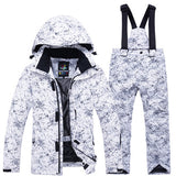 High Quality Kids Ski Suit Super Warm Boys Girls Ski Jacket Pants Set Waterproof Snowboarding Jacket Winter Children Skiing Suit