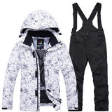High Quality Kids Ski Suit Super Warm Boys Girls Ski Jacket Pants Set Waterproof Snowboarding Jacket Winter Children Skiing Suit