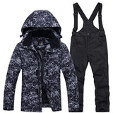 High Quality Kids Ski Suit Super Warm Boys Girls Ski Jacket Pants Set Waterproof Snowboarding Jacket Winter Children Skiing Suit