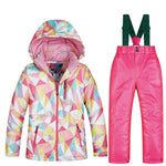 2019 Kids Ski Suit Children Brands Windproof Waterproof Warm Girls And Boys Snow Set Winter Skiing And Snowboarding Jacket Pants