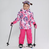 2019 Kids Ski Suit Children Brands Windproof Waterproof Warm Girls And Boys Snow Set Winter Skiing And Snowboarding Jacket Pants