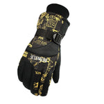 2019 New Winter Warm Gloves Men Ski Gloves Women Snowboard Gloves Snowmobile Motorcycle Riding Winter Gloves Windproof
