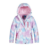 Children Ski Suit Skiing  Jacket Waterproof Windproof Clothing Kids Ski Pants Boys Girls -30 DEGREE Winter Snowboarding jacket