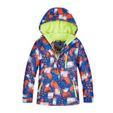 Children Ski Suit Skiing  Jacket Waterproof Windproof Clothing Kids Ski Pants Boys Girls -30 DEGREE Winter Snowboarding jacket