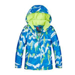 Children Ski Suit Skiing  Jacket Waterproof Windproof Clothing Kids Ski Pants Boys Girls -30 DEGREE Winter Snowboarding jacket