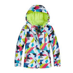 Children Ski Suit Skiing  Jacket Waterproof Windproof Clothing Kids Ski Pants Boys Girls -30 DEGREE Winter Snowboarding jacket