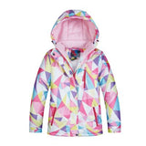 Children Ski Suit Skiing  Jacket Waterproof Windproof Clothing Kids Ski Pants Boys Girls -30 DEGREE Winter Snowboarding jacket