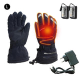 Ski Gloves Temperature 5 Speed Adjustment USB Hand Warmer Charging Heating Finger Heating Warm Safety Constant Warm Gloves
