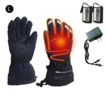 Ski Gloves Temperature 5 Speed Adjustment USB Hand Warmer Charging Heating Finger Heating Warm Safety Constant Warm Gloves
