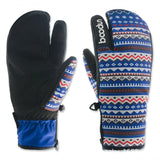 Brand New Winter Snowboard Gloves for Women Ski Gloves Windproof Waterproof Non-slip Skating Skiing Gloves Cotton Warm Mittens