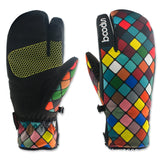 Brand New Winter Snowboard Gloves for Women Ski Gloves Windproof Waterproof Non-slip Skating Skiing Gloves Cotton Warm Mittens