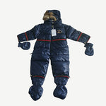 Hot new Children Winter Clothes for kids baby big girl Ski sport Suit fur hooded ski Warm girl Coats Jackets+Bib Pants sports