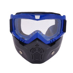 Reedocks Skiing Goggles Modular Mask Detachable Mouth Filter Men Women Ski Snowmobile Snowboard Goggles Snow Winter Ski Glasses