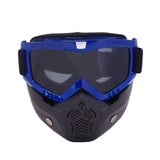 Reedocks Skiing Goggles Modular Mask Detachable Mouth Filter Men Women Ski Snowmobile Snowboard Goggles Snow Winter Ski Glasses