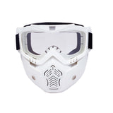Reedocks Skiing Goggles Modular Mask Detachable Mouth Filter Men Women Ski Snowmobile Snowboard Goggles Snow Winter Ski Glasses