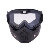 Reedocks Skiing Goggles Modular Mask Detachable Mouth Filter Men Women Ski Snowmobile Snowboard Goggles Snow Winter Ski Glasses
