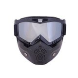 Reedocks Skiing Goggles Modular Mask Detachable Mouth Filter Men Women Ski Snowmobile Snowboard Goggles Snow Winter Ski Glasses