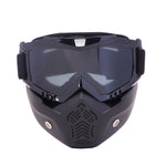 Reedocks Skiing Goggles Modular Mask Detachable Mouth Filter Men Women Ski Snowmobile Snowboard Goggles Snow Winter Ski Glasses