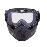 Reedocks Skiing Goggles Modular Mask Detachable Mouth Filter Men Women Ski Snowmobile Snowboard Goggles Snow Winter Ski Glasses