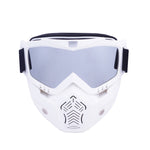 Reedocks Skiing Goggles Modular Mask Detachable Mouth Filter Men Women Ski Snowmobile Snowboard Goggles Snow Winter Ski Glasses